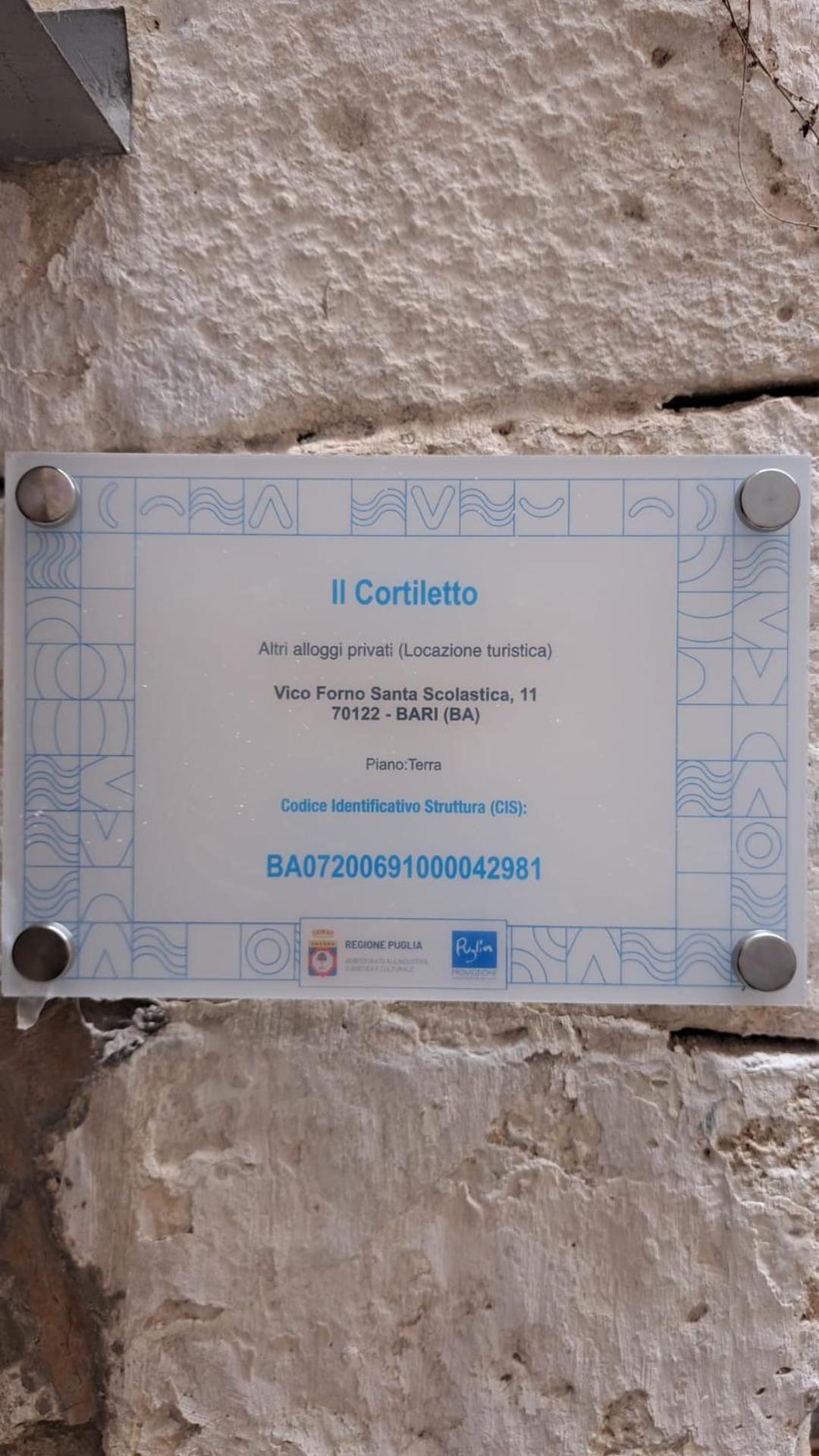 Il Cortiletto Apartment Bari Bagian luar foto